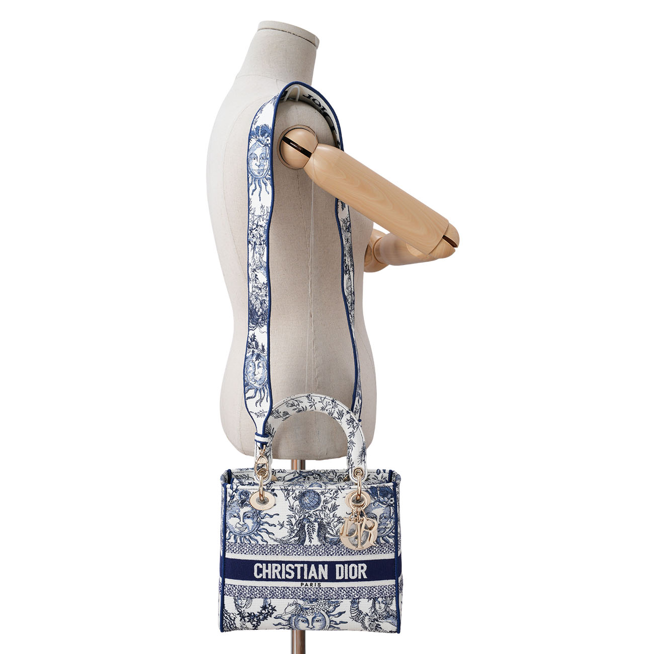 CHRISTIAN DIOR(USED)크리스찬디올 레이디 D LITE 미디엄 백